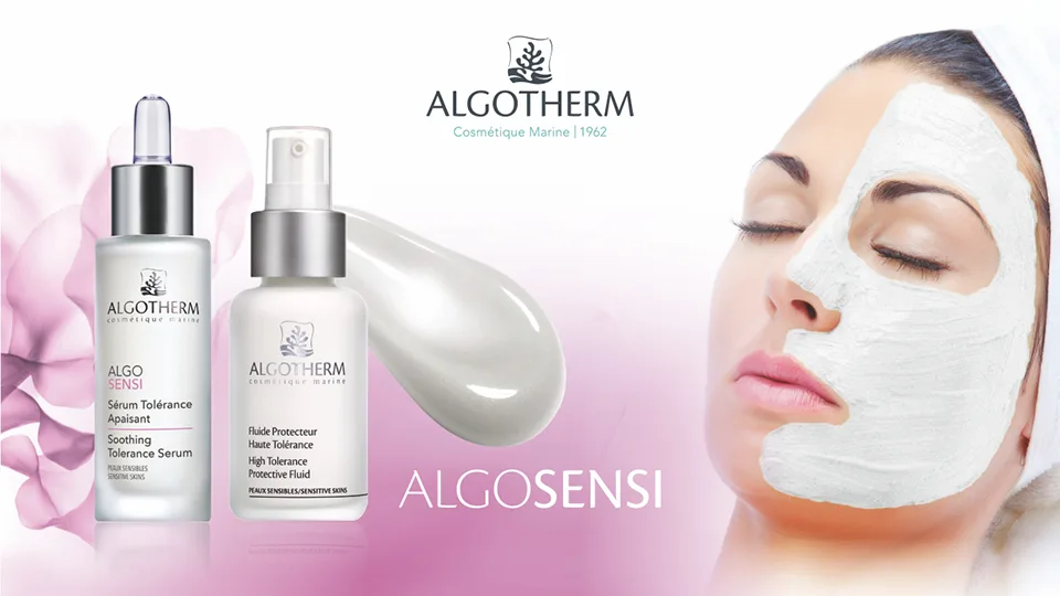 Щадящий уход и продукты AlgoSensi (Algotherm,Франция) для кожи лица