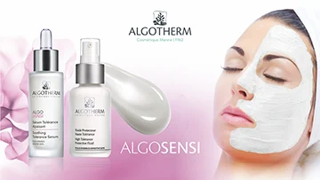 Щадящий уход и продукты AlgoSensi (Algotherm,Франция) для кожи лица